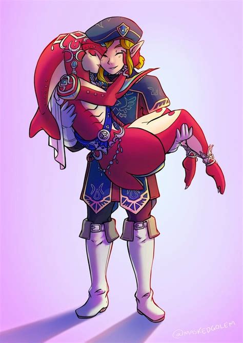 link x mipha|mipha x link